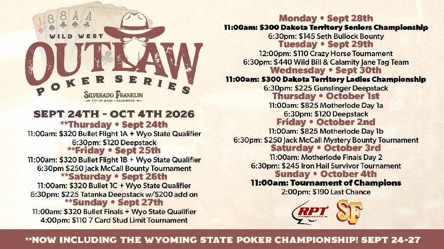 Outlaw Poker Series